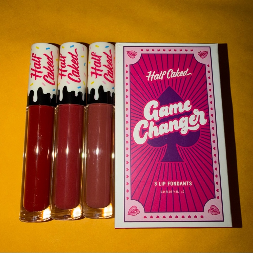 NIB,‎ Half Caked, Game Changer, Lip Fondants, Nudes / Pinks